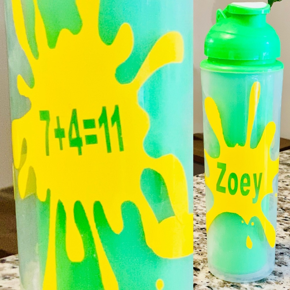 Personalized Plastic Water Bottle